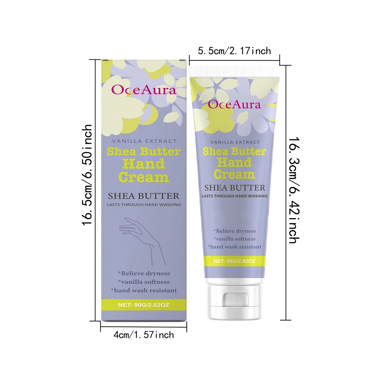 Shea Butter Hand Cream – Deep Hydration, Fast-Absorbing Moisturizing Hand Cream Qme