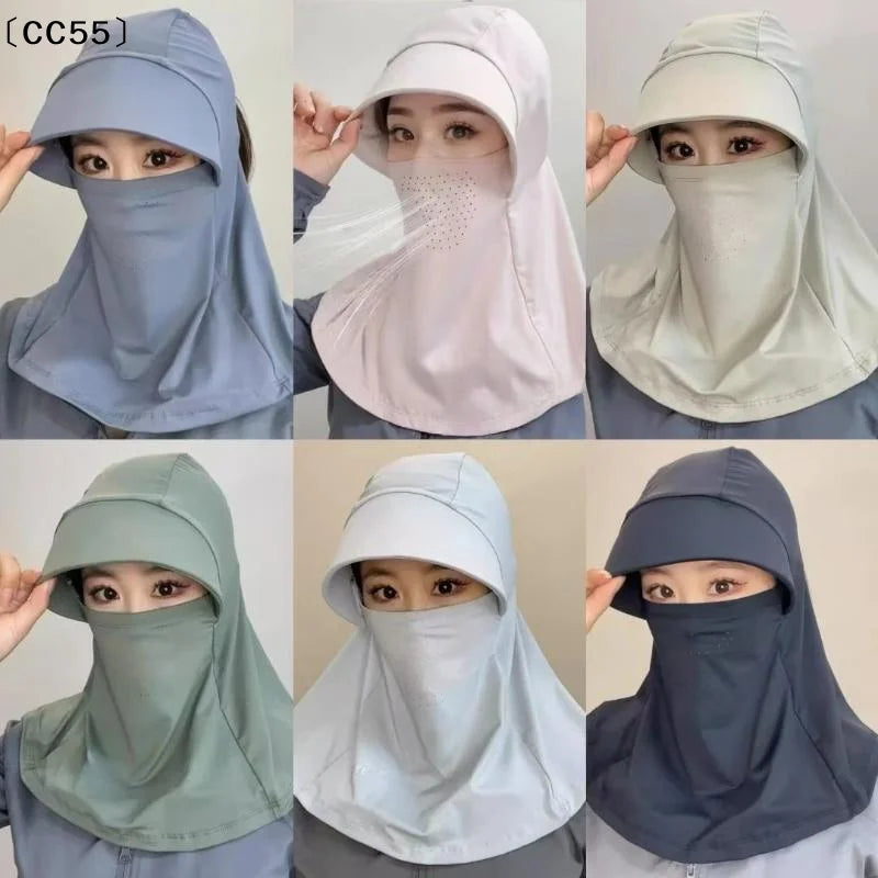 Women's UV Protection Neck Scarf for Cycling & Outdoor Sports UV Protection Scarf Qst