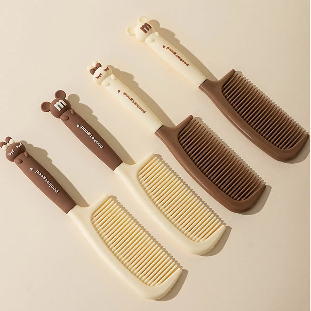 Cartoon Mouse & Rabbit Hair Comb – Fun Women's Styling Tool Novelty Hair Comb Qme