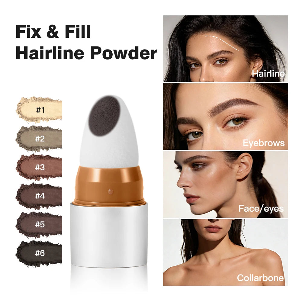 Lakerain Hairline Filling & Eyebrow Shading Powder – 2g Hairline Filling Powder Qst