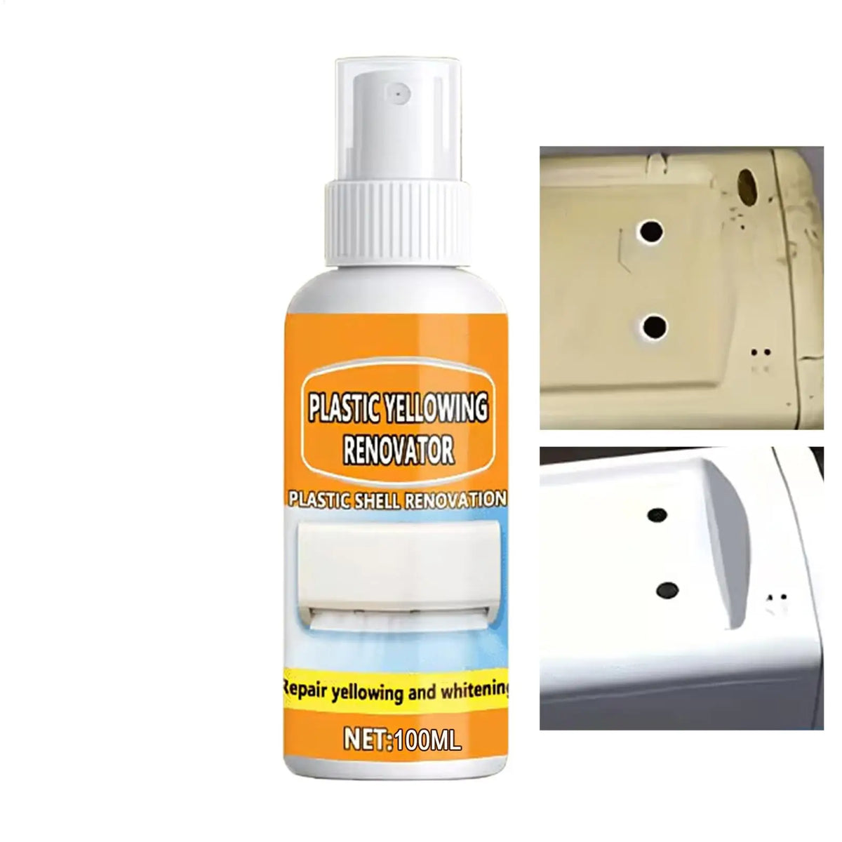 Yellow Off Multi-Purpose Whitening Cleaner Spray 100ml Multi-Surface Cleaner Qme