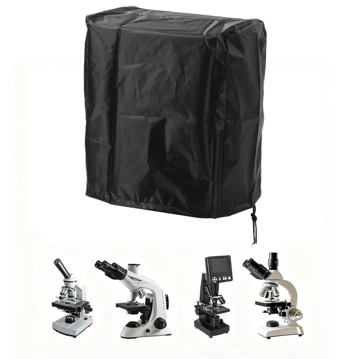 Oxford Waterproof Microscope Dust Cover – Lab Protective Cover Microscope Dust Cover Qst