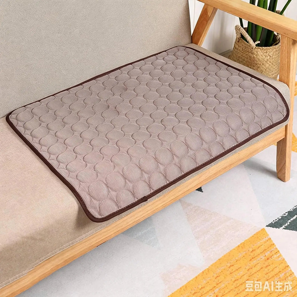 Dog Cooling Mat Washable Sleeping Rug 100x75cm | Small–Large Pets Pet Cooling Mat Qme