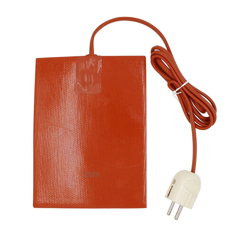 300W Flexible Silicone Heater Pad Waterproof Tank Heating Mat Silicone Heater Pad Qme EU Plug