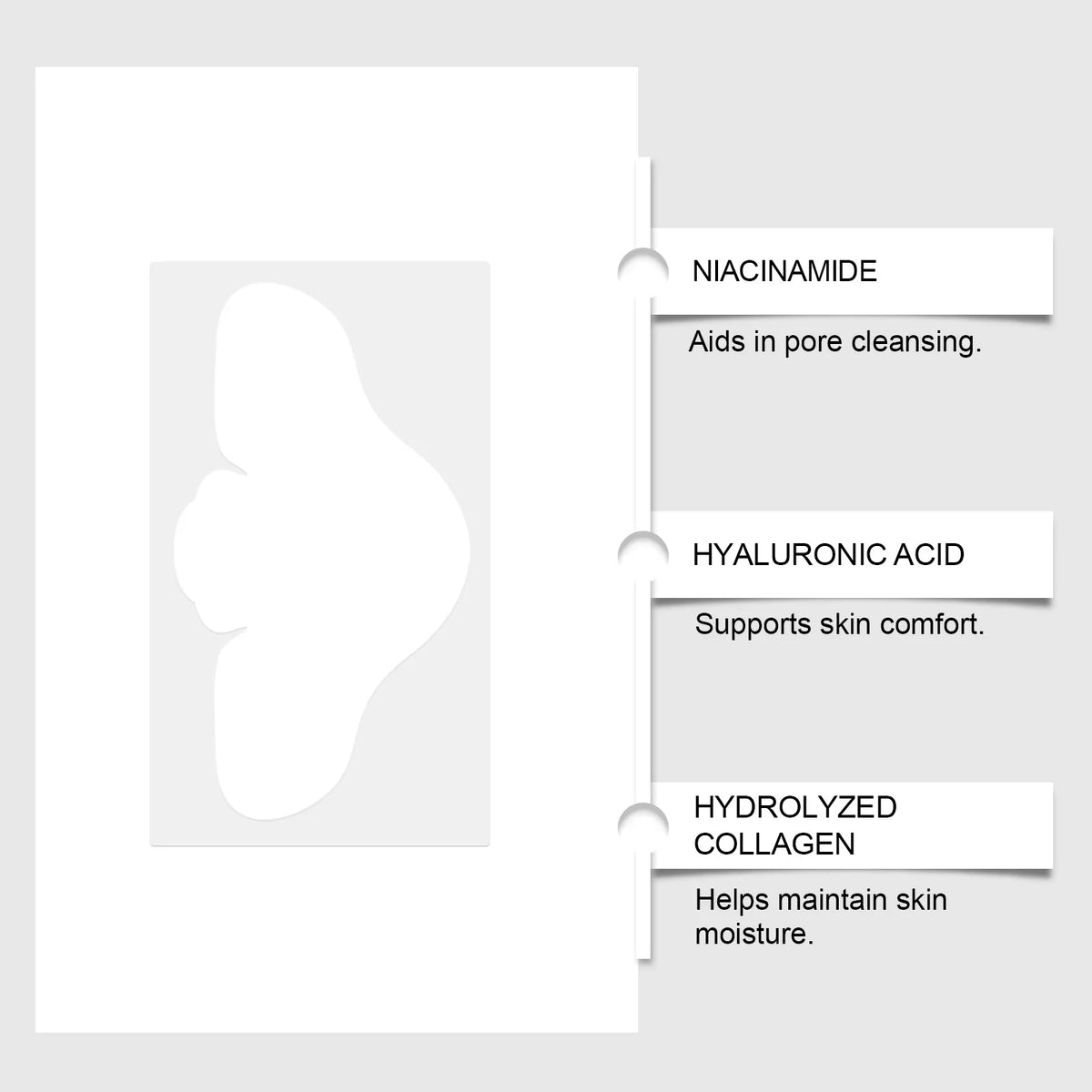 Pore-Cleansing Nose Strips | Blackhead Remover & Smooth Skin Nose Pore Strips Qme