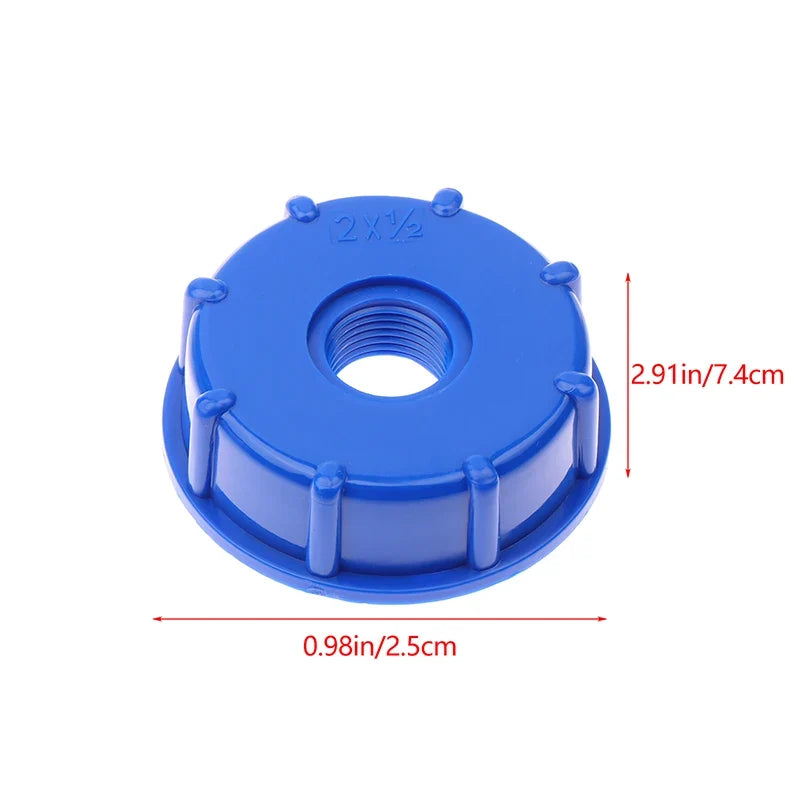 IBC Tote S60x6 Garden Hose Adapter – Food-Grade Plastic IBC Tank Adapter Qme