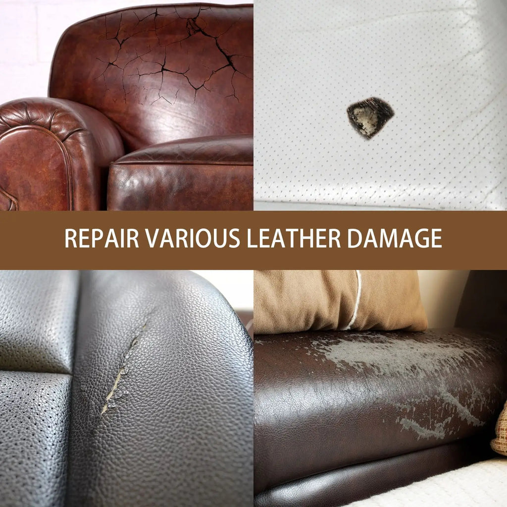 Leather Repair Gel for Car Seats, Sofas & Shoes | Qme Leather Repair Gel Qme