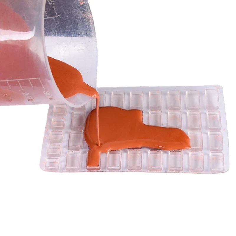 Mini Brick Silicone Mold – DIY Cement Sand Table Model Silicone Craft Mold Qme