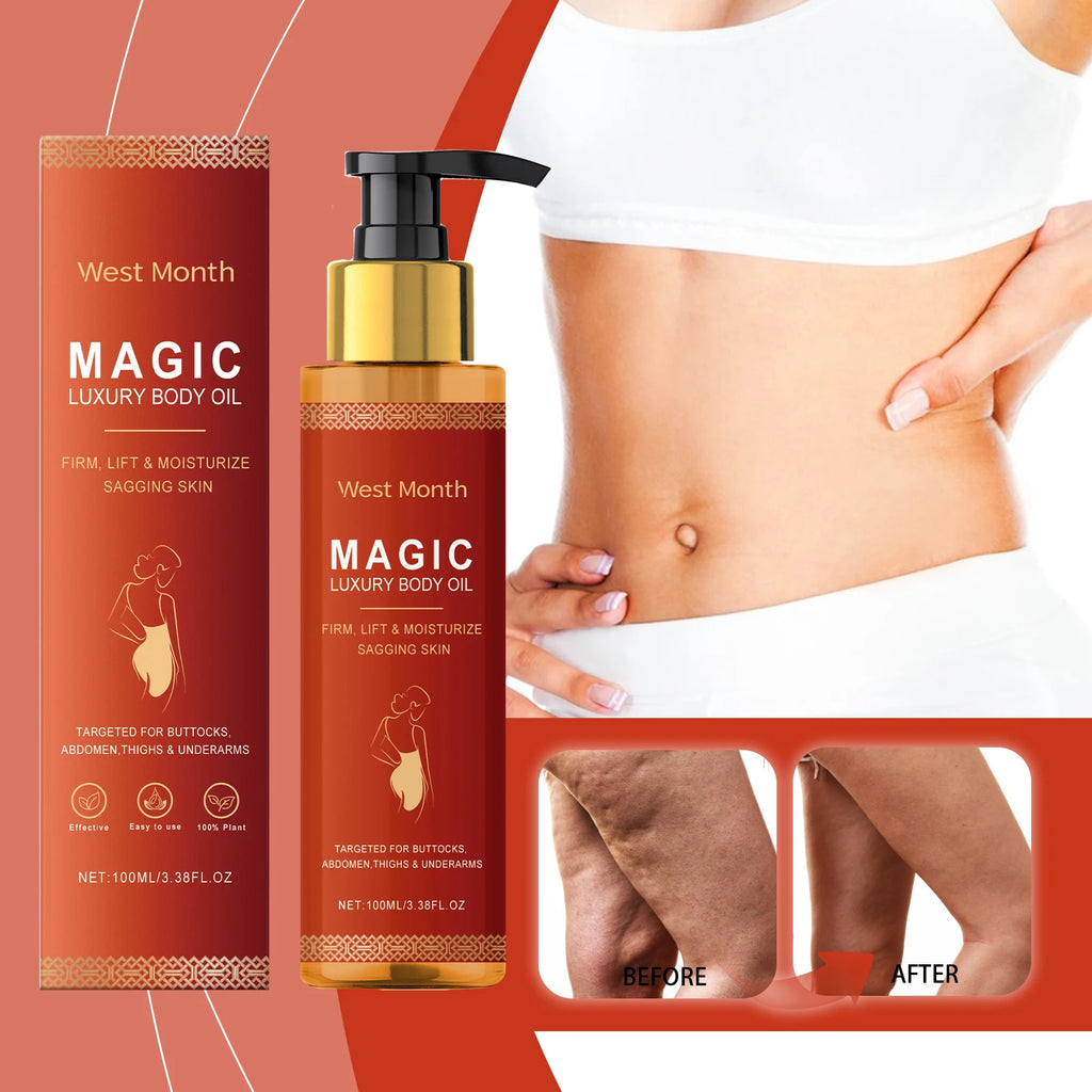 WESTMONTH Magic Luxury Body Oil – Firming & Moisturizing Body Nourishing Oil Qst