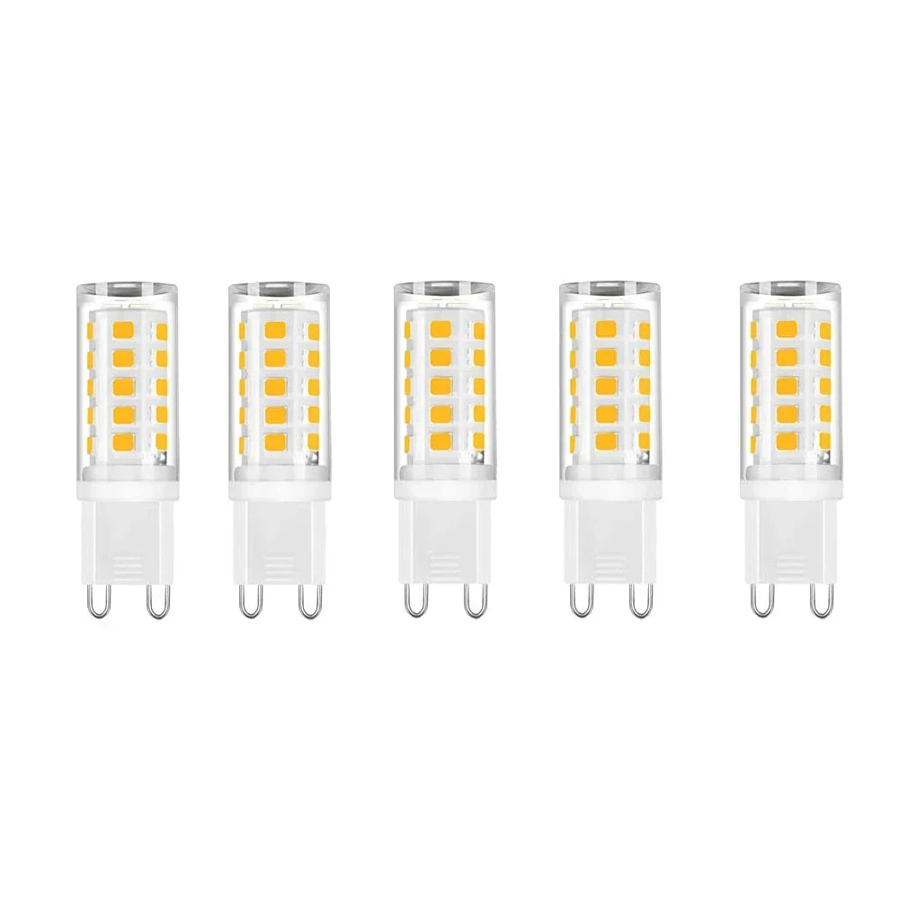 G9 LED Corn Bulb Warm Cool White 220V-240V – 10 Pack LED Light Bulb Qme