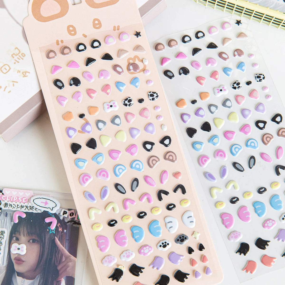 Cartoon Korean Scrapbook Stickers – Planner & Journal Decor Decorative Stickers Qme