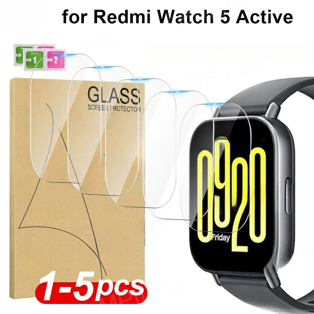 Xiaomi Redmi Watch 5 Active Tempered Glass Screen Protector Smartwatch Screen Protector Qme