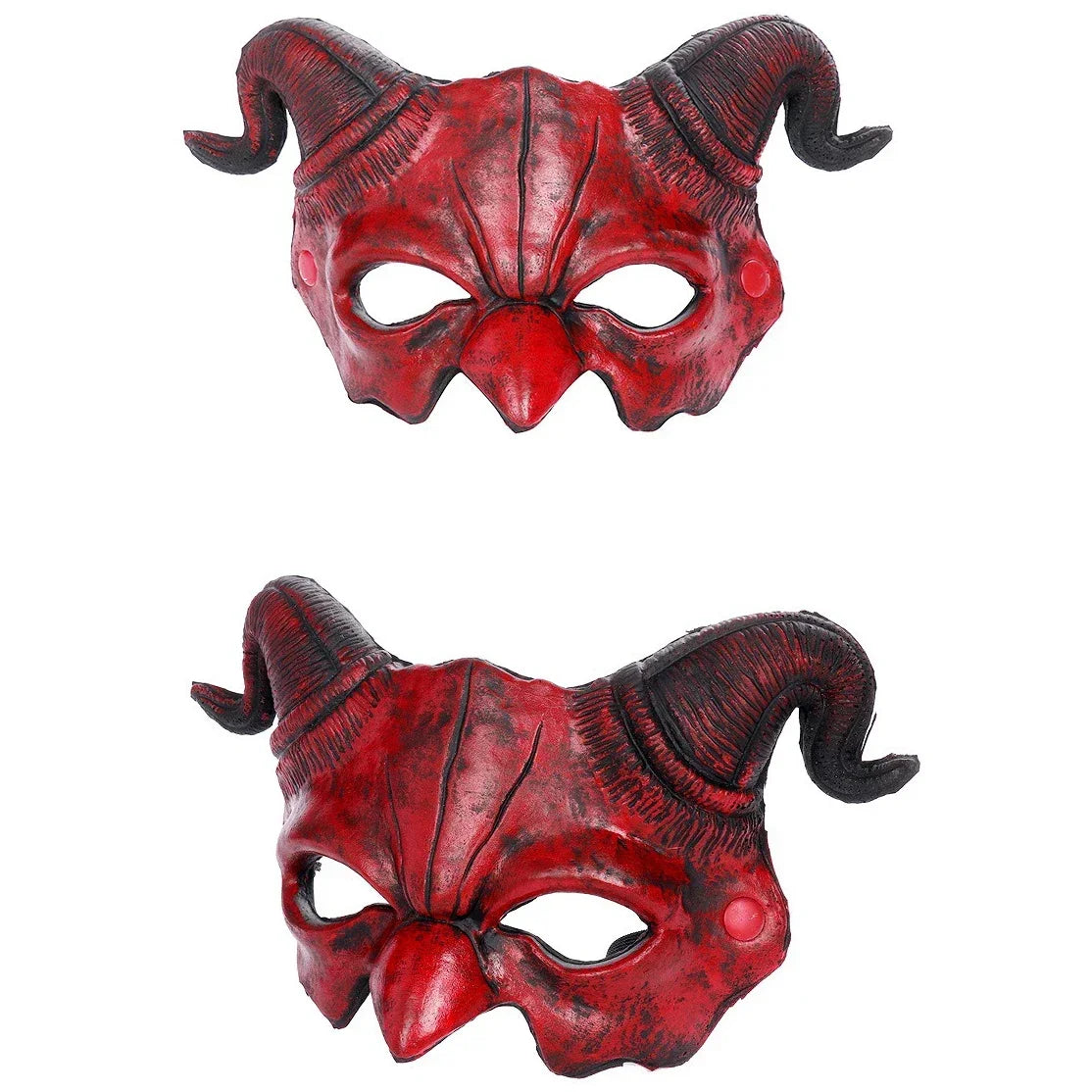 Devil Demon Bull Mask – Halloween Cosplay Masquerade Party Costume Mask Qst