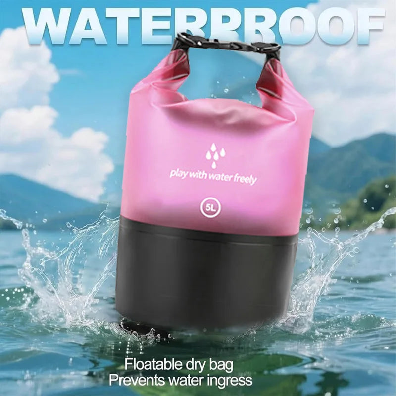 Waterproof Roll-Top Dry Bag – Lightweight PVC Storage Bag Waterproof Dry Bag Qme