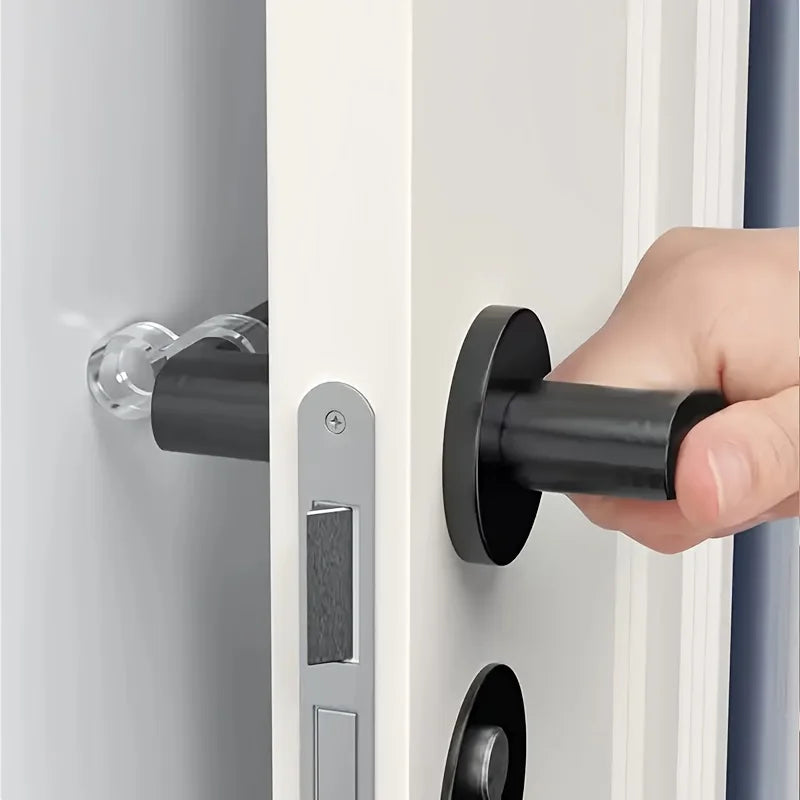 Transparent Silicone Door Handle Wall Bumper Protector 12pk Door Wall Protector Qme