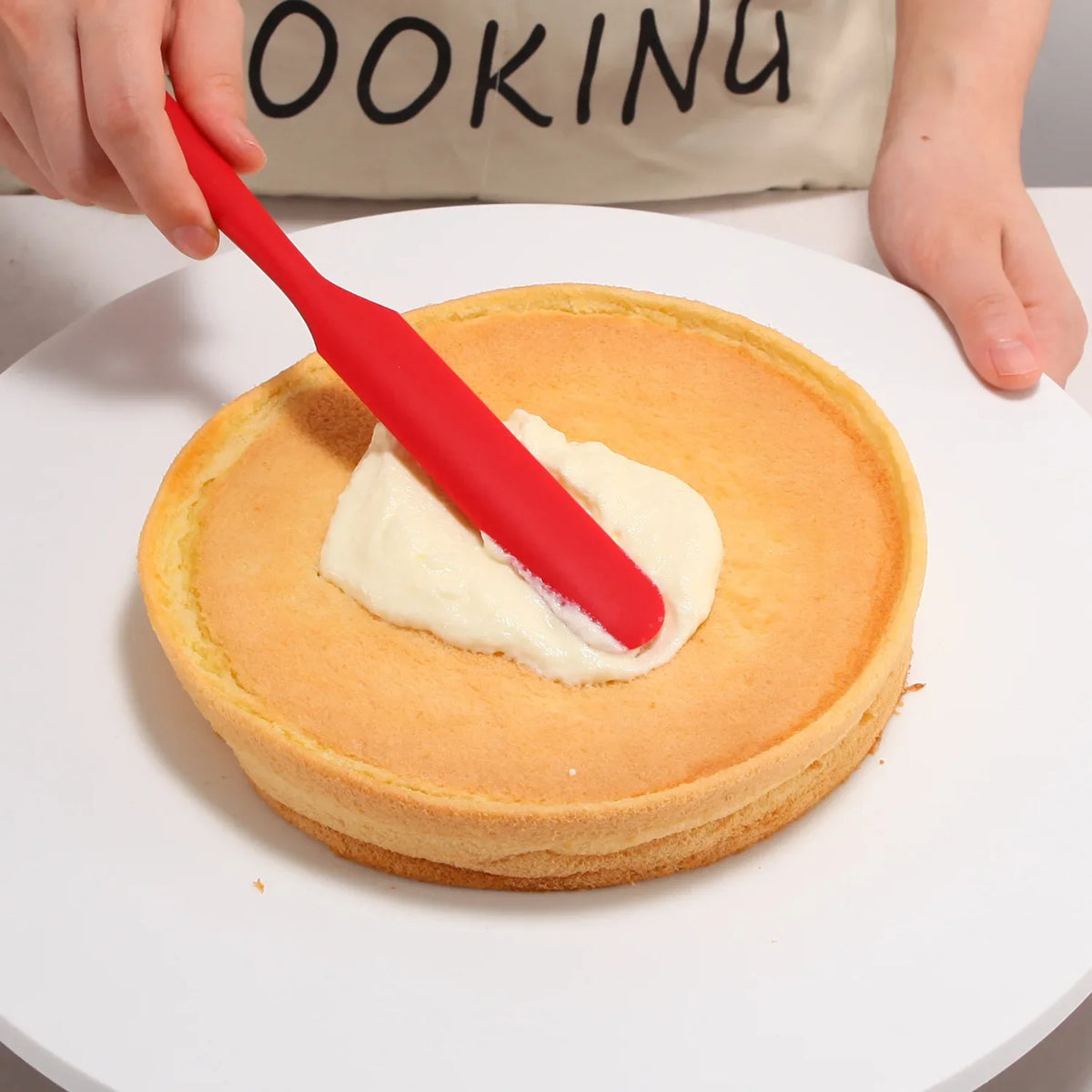 Non-Stick Silicone Mini Jar Scraper Spatula Spoon Silicone Jar Spatula Qme