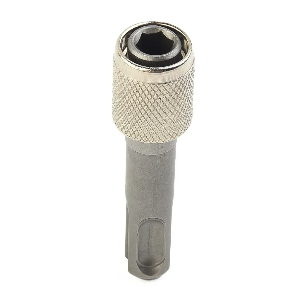 SDS to 1/4" Hex Shank Adapter for Drills & Screwdriver Bits Drill Bit Adapter Qme