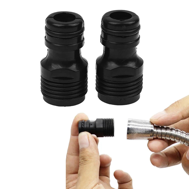 1/2" BSP Tap Adaptor Garden Hose Quick Connector 2-Pack Hose Tap Adaptor Qme