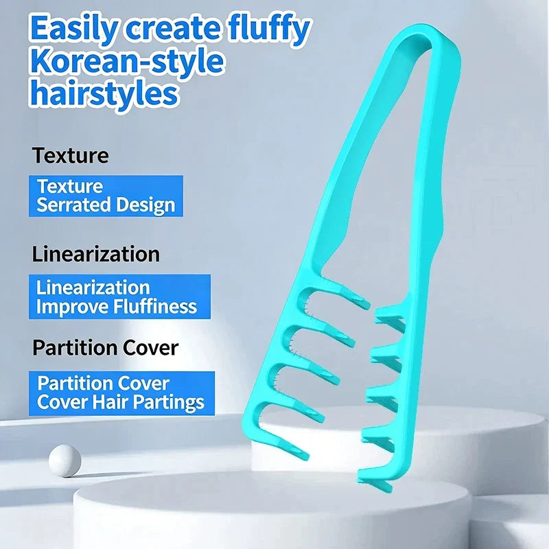 Fluffy Texture Comb for Bangs & Volume Styling – Women & Men Hair Styling Comb Qme
