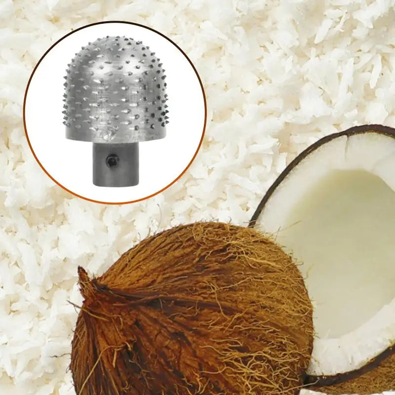 Electric Coconut Grater Machine Blade Head – Stainless Steel Coconut Grater Blade Qme