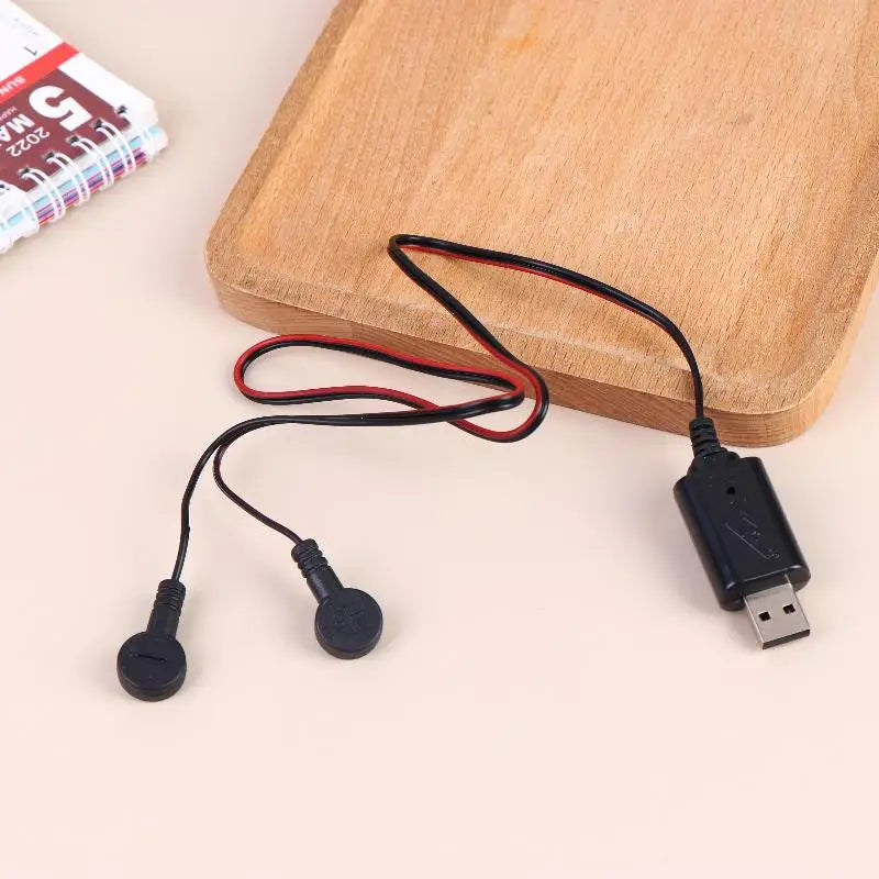 Magnetic Lithium Battery Charging Cable 3.7V 4.2V – 60cm Battery Charging Cable Qme