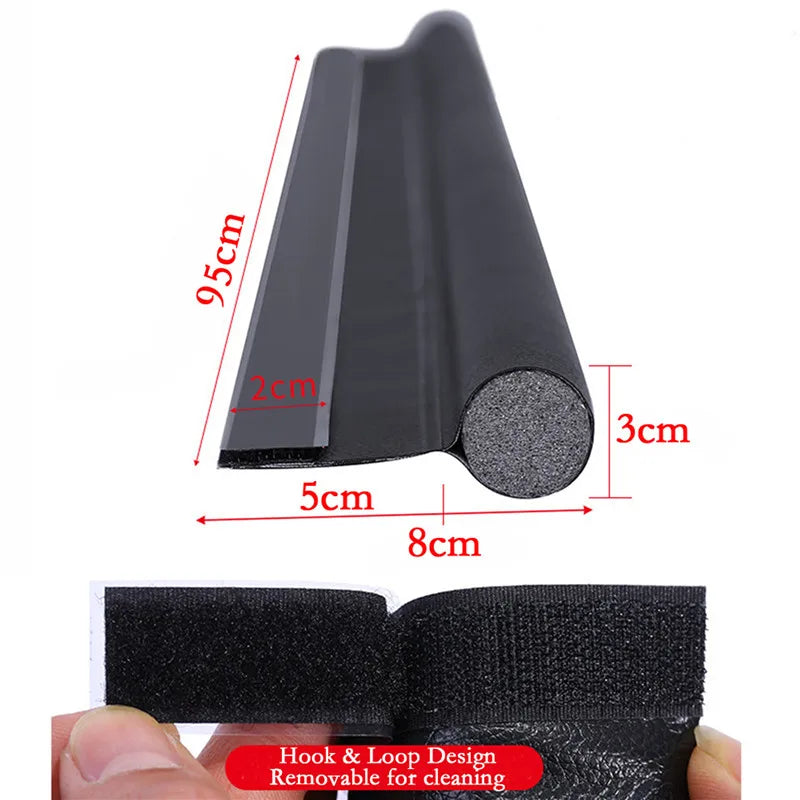 Adjustable Door Bottom Seal Strip & Draft Stopper Door Draft Stopper Qme