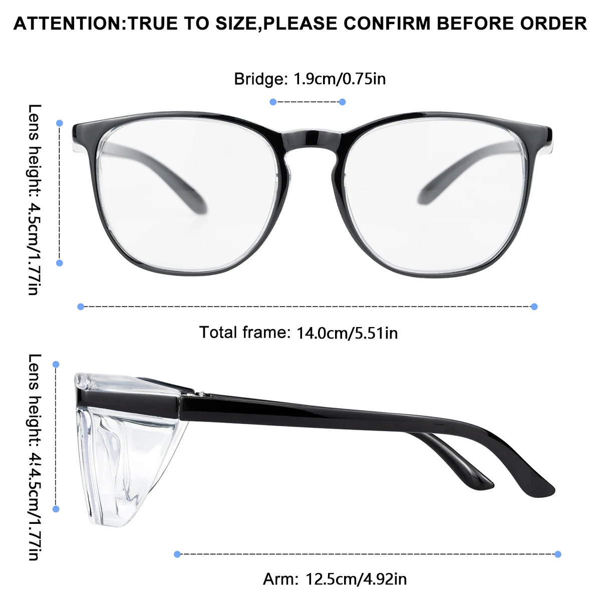 VOPHA HM9 Z87.1 Safety Goggles – Anti-Fog, Scratch-Proof Safety Goggles Qst