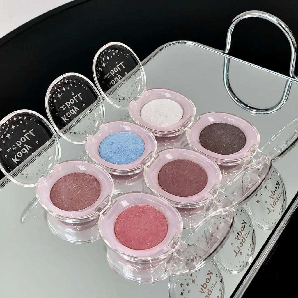 3D Pearlescent Highlighter Powder – Glitter & Gloss Shimmer Highlighter Powder Qme