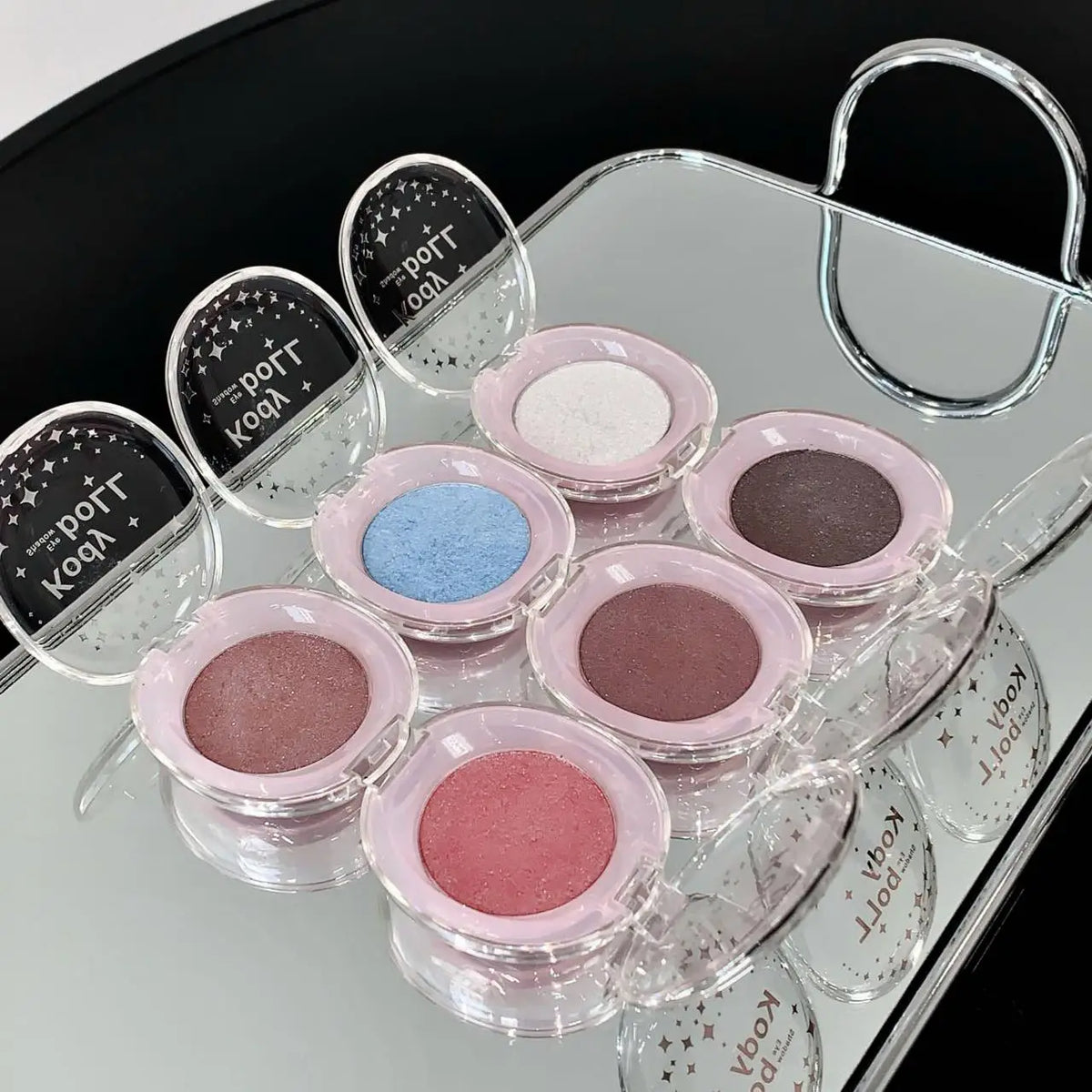 3D Pearlescent Highlighter Powder – Glitter & Gloss Shimmer Highlighter Powder Qme