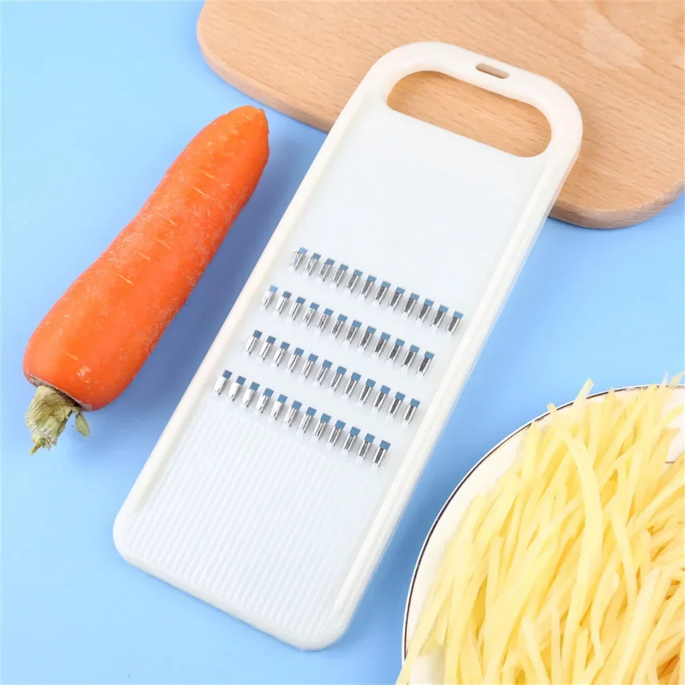Manual Vegetable Grater & Slicer – Stainless Steel Cabbage Cutter Vegetable Grater Slicer Qme 03 white