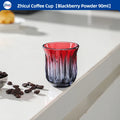 Bincoo Retro Glass Coffee Cup – Espresso Latte 90–400ml Glass Coffee Cup Qst Blackberry 90ml