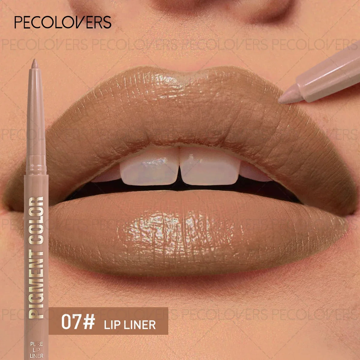 Qme Matte Lip Liner Pen – Waterproof & Long-Lasting, 6 Shades Matte Lip Liner Pen Qme 07
