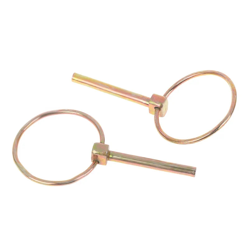 Steel Lynch Pin Ring Clips – Trailer, Tractor & Cargo – 6 Pack Lynch Pin Clip Set Qme