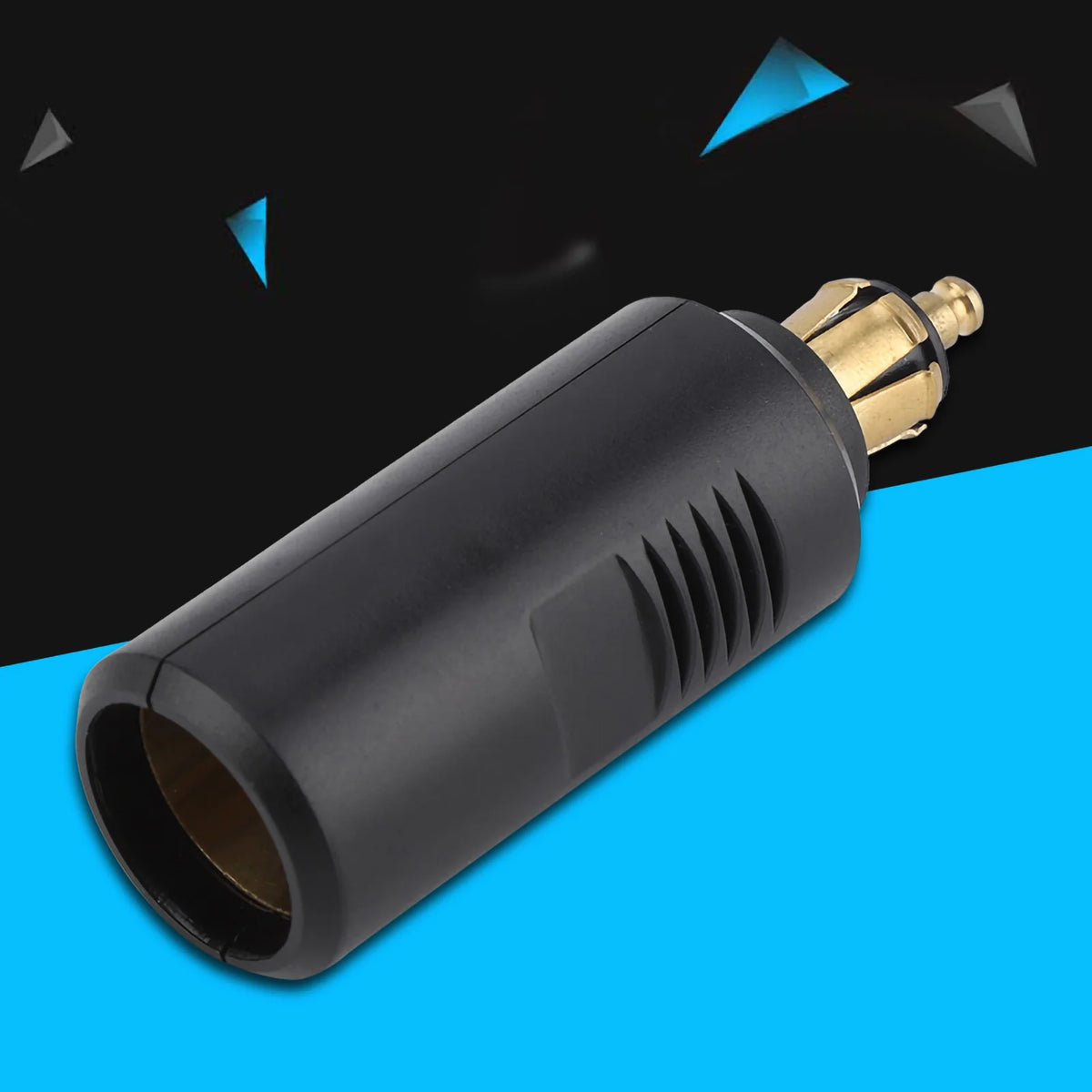12V Motorcycle European Cigarette Lighter Adapter – DIN Socket Motorcycle Power Adapter Qst