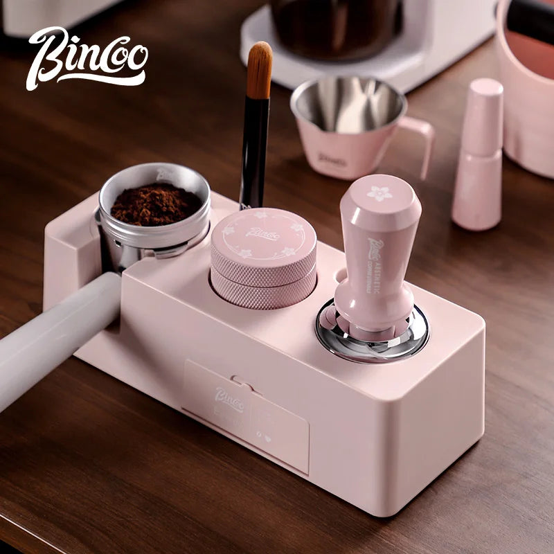 Bincoo Tamping Station 51/58mm Espresso Tamper Stand & Leveler Espresso Tamping Station Qst