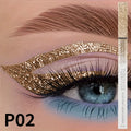 Qme Glitter Liquid Eyeliner – Waterproof, 6 Colors Glitter Liquid Eyeliner Qme P02