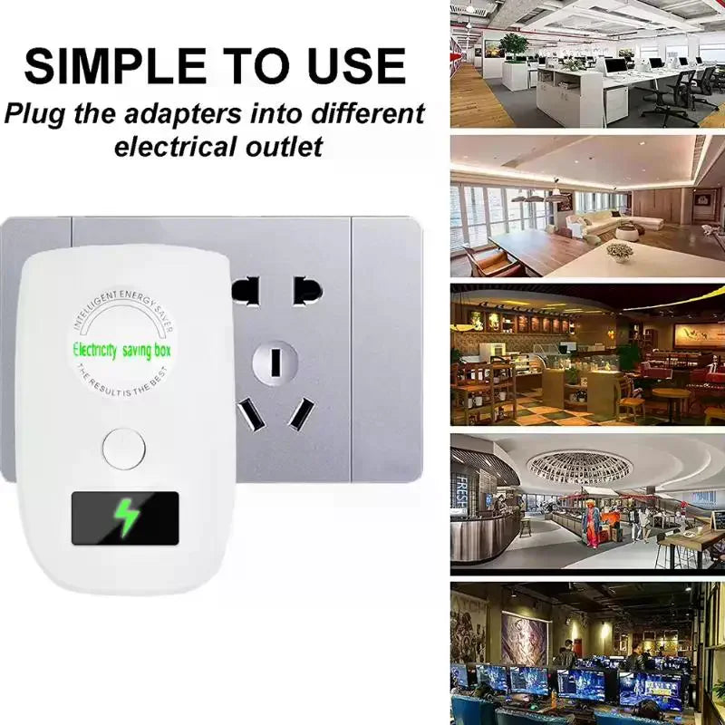 Intelligent Electricity Saving Box & Voltage Stabilizer Energy Saving Device Qme