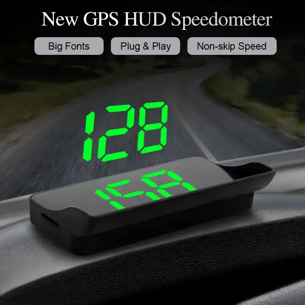 V9 GPS Head-Up Display | HD Digital Speedometer HUD for Cars GPS HUD Speedometer Qme