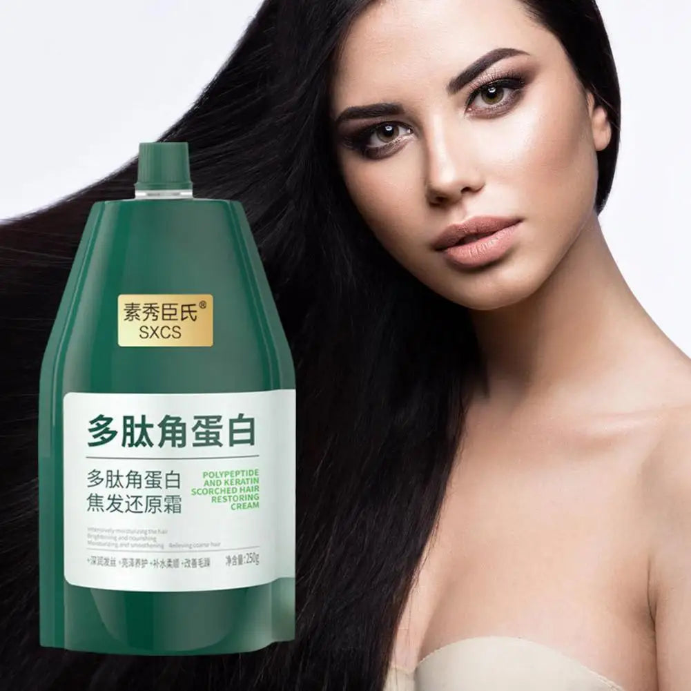 Qme X3 Polypeptide Keratin Deep Conditioner Hair Mask 250g Keratin Hair Mask Qme