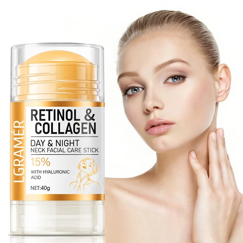 LGRAMER Retinol & Collagen Neck & Face Cream Stick 40g Neck & Face Cream Qst