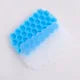 Honeycomb Silicone Ice Cube Tray 37-Grid with Lid | Food Grade Silicone Ice Cube Tray Qme purple