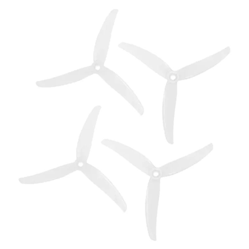 5-Inch 3-Blade FPV Drone Propellers – 2 Pairs CCW+CW Drone Propeller Set Qst