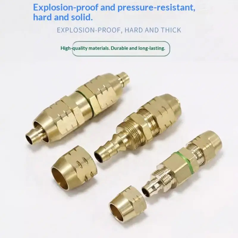 Copper High-Pressure Water Pipe Joint Repair Extension Adapter Pipe Fitting Adapter Qme