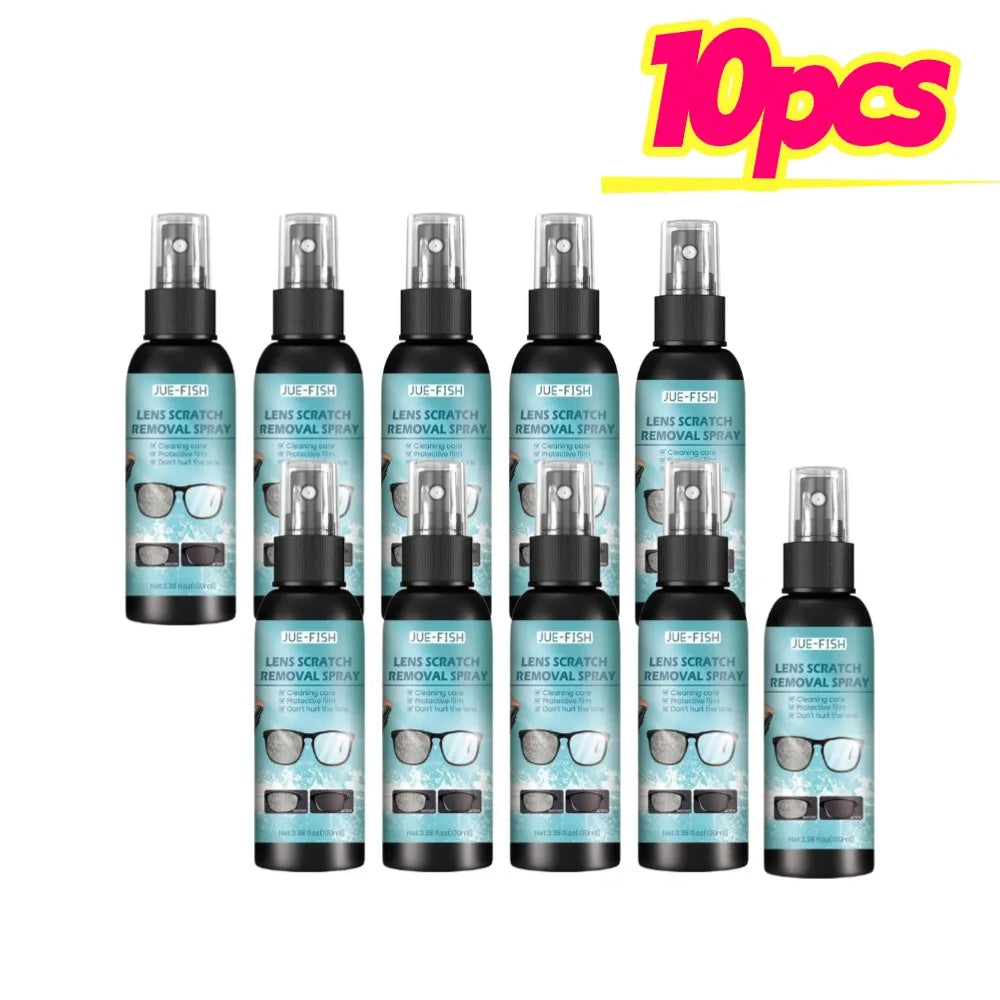 Multipurpose Eyeglass Cleaning Solution – Lens Care Spray Lens Cleaning Spray Qme 10pcs