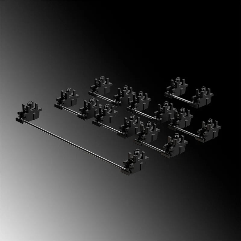 Plate Mount Keyboard Stabilizers V3 Pre-Clipped | Qme Keyboard Stabilizers Qme