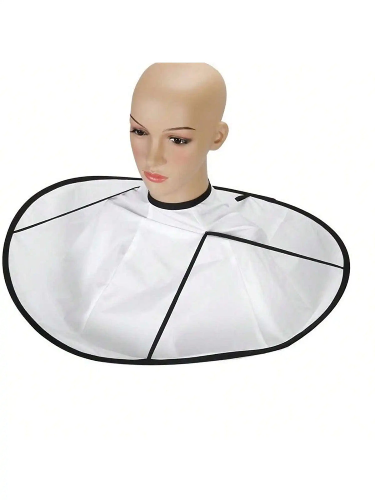 Hair Cutting Cape Adult Bib – Non-Stick Clipper Apron | Qme Hair Cutting Cape Qme 1pc