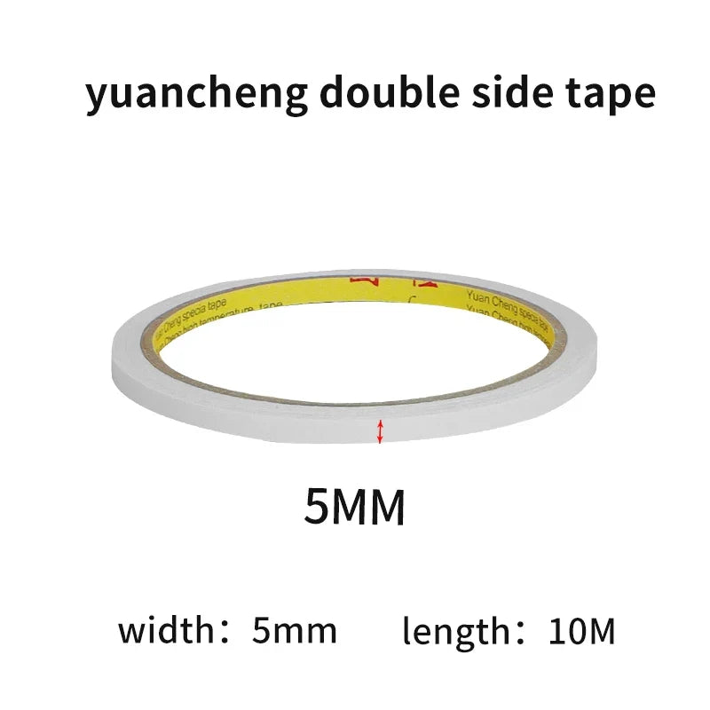 10M Ultra-Thin Double Sided Tape | Strong Hand-Tearable Double Sided Tape Qme