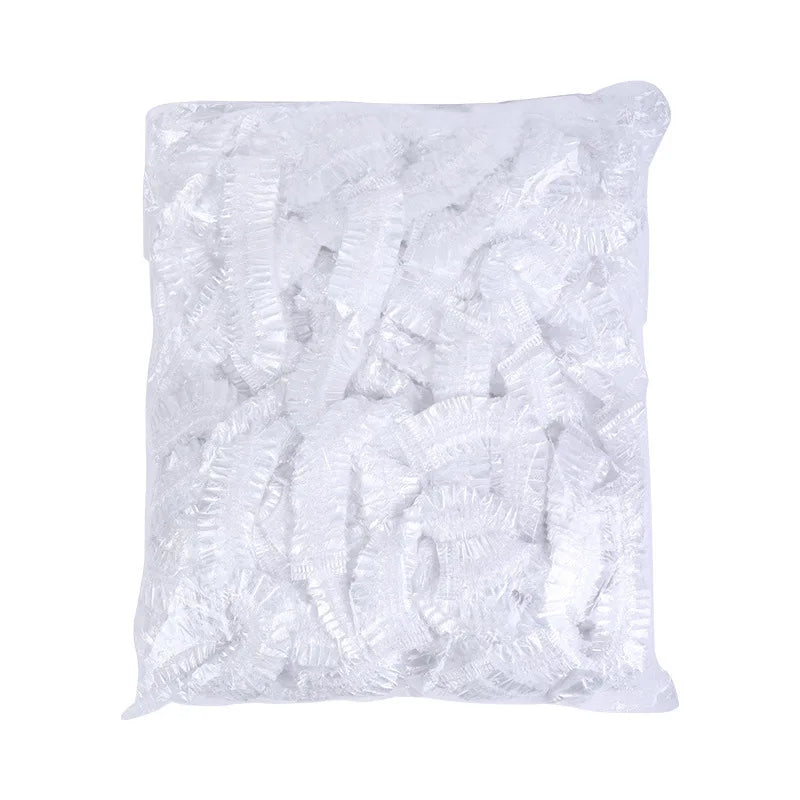 Disposable Plastic Food Cover Wraps – 100pcs Fridge Storage Food Cover Wrap Qme 100PCS