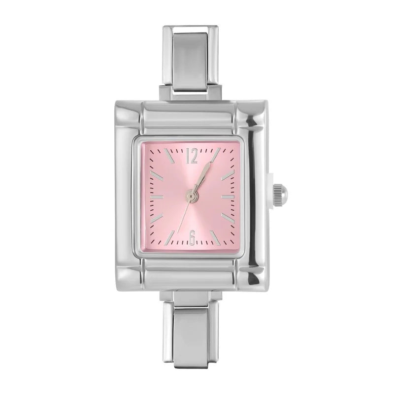 DIY Elastic Watch Bracelet – Stainless Steel, 41 Colors