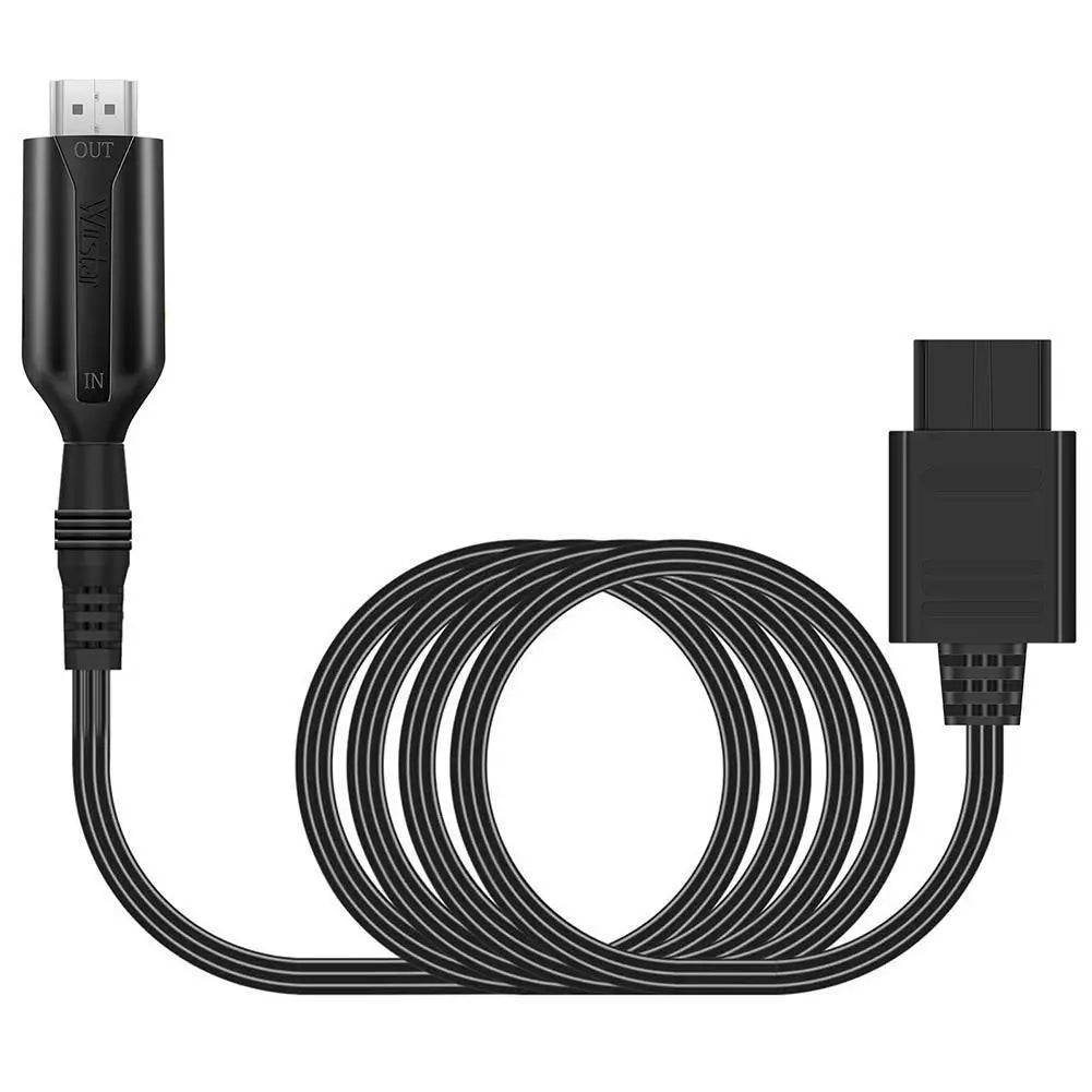 N64 to HDMI Converter Adapter – GameCube & SNES Plug Play HDMI Game Adapter Qme